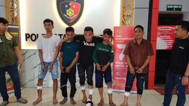 Polisi Tindak Tegas, Begal Ditembak di Tempat Saat Ditangkap